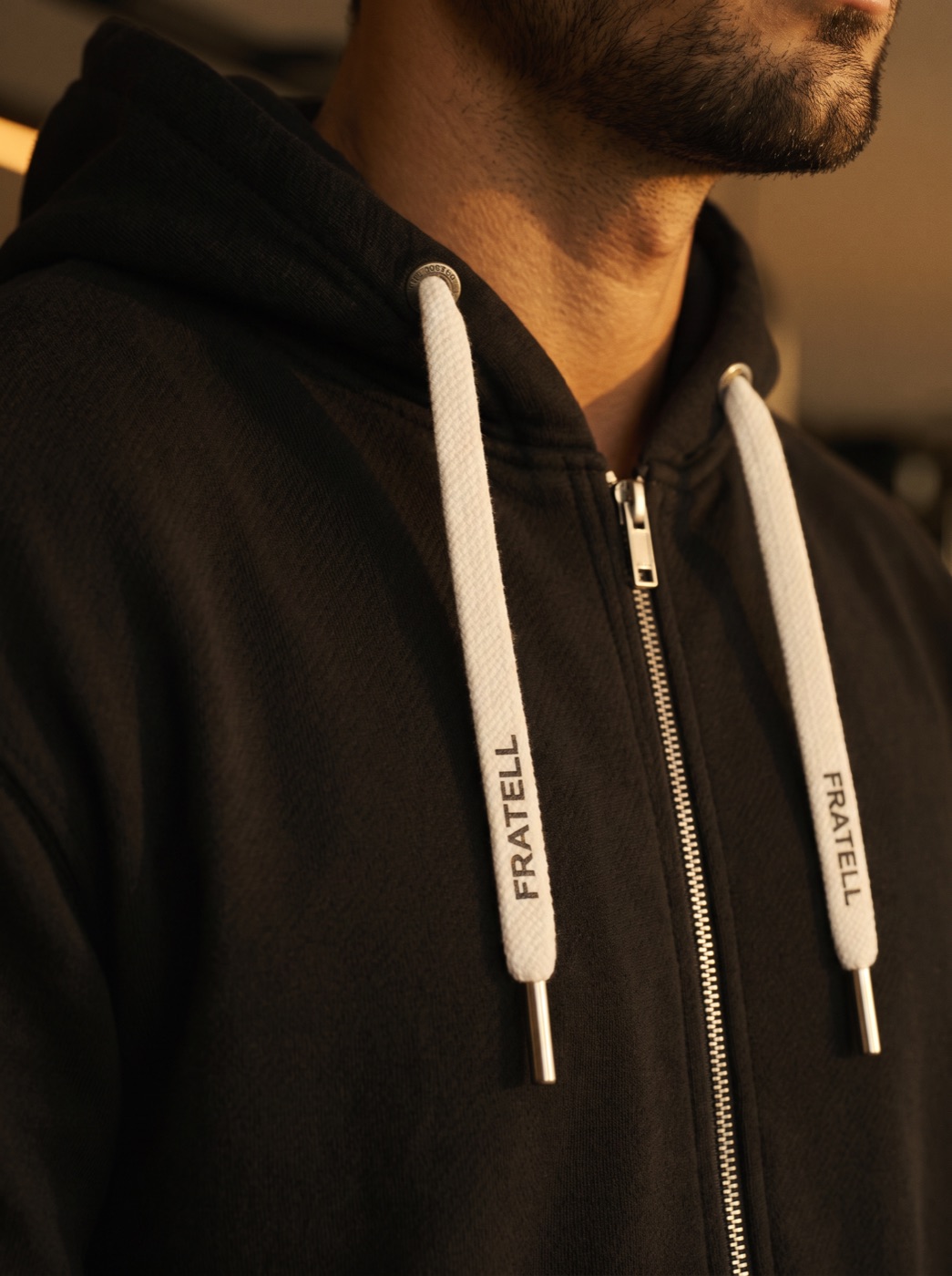 Zip-Hoodie, Detail