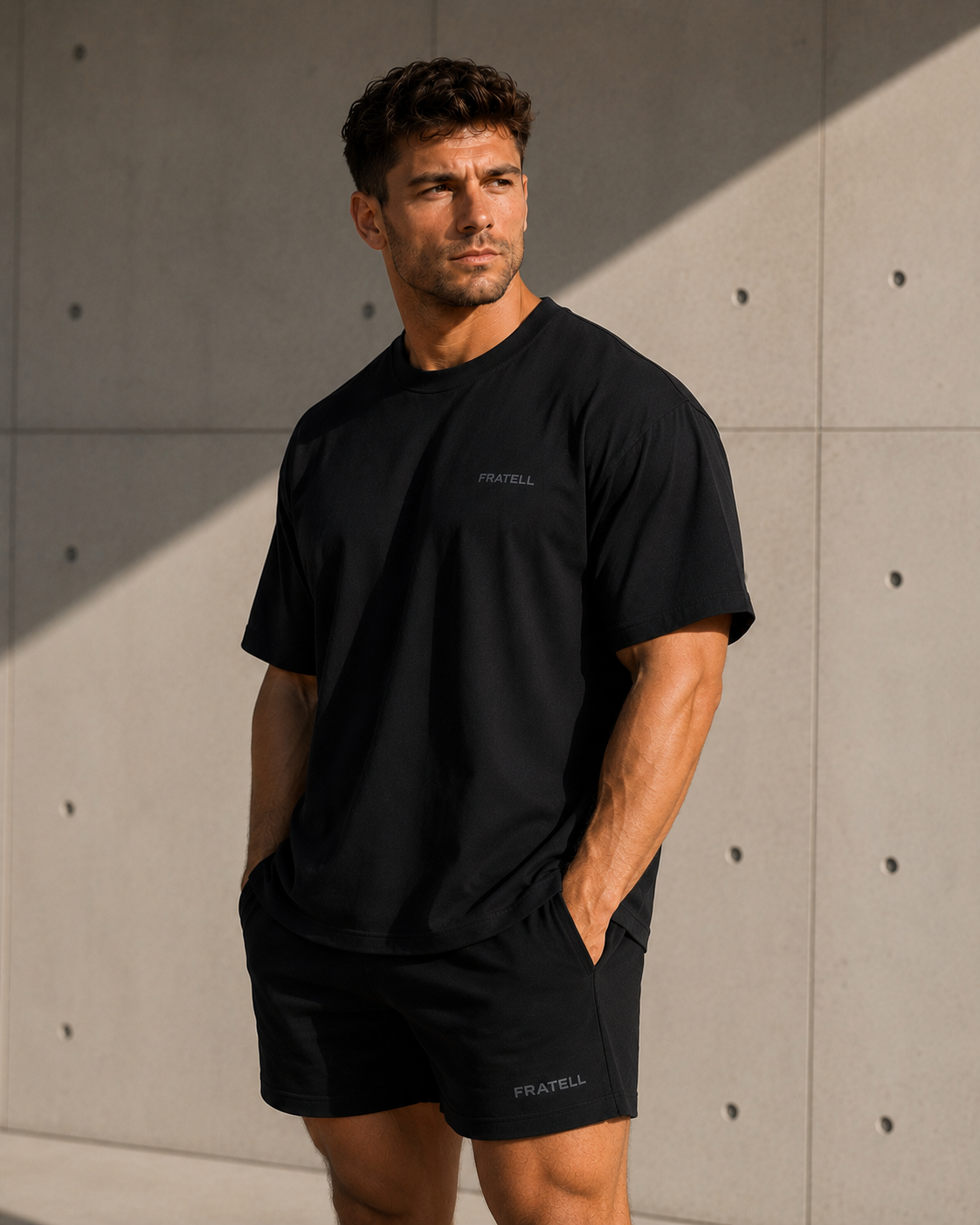FRATELL Oversized Athletic Tee 285-GSM