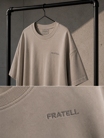 FRATELL Oversized Athletic Tee 285-GSM