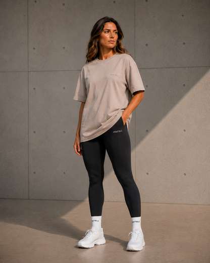 FRATELL Oversized Athletic Tee – Damen 285-GSM