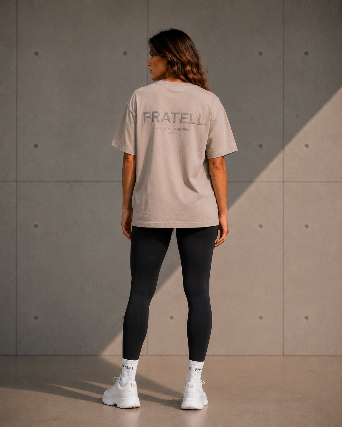 FRATELL Oversized Athletic Tee – Damen 285-GSM