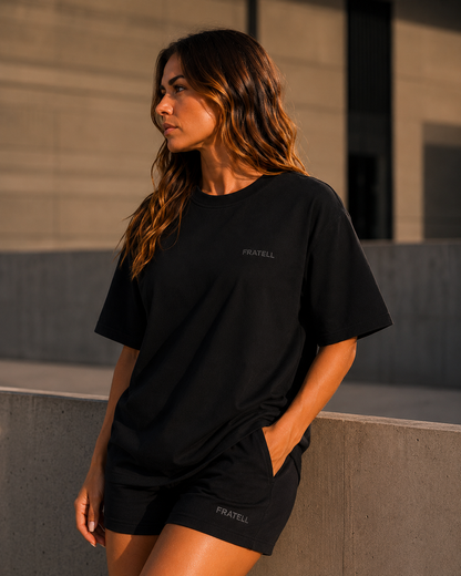 FRATELL Oversized Athletic Tee – Damen 285-GSM