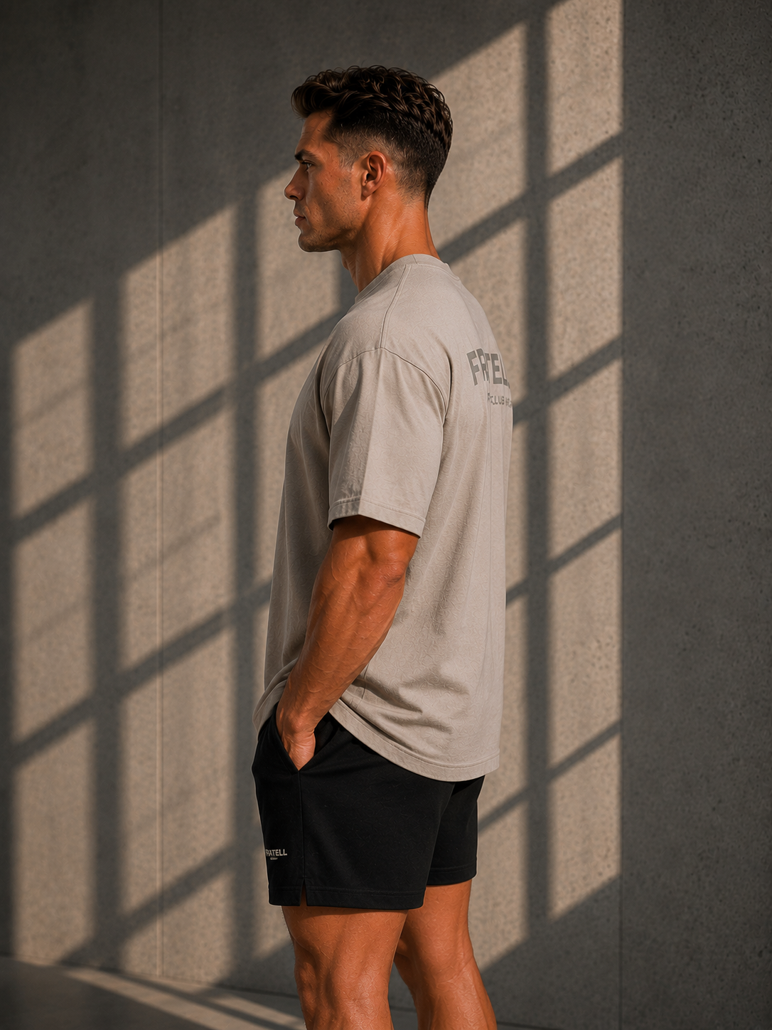 FRATELL Oversized Athletic Tee